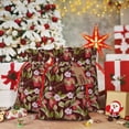 thumbnail image 5 of Fuzoiu Leaf And Fruit Print Christmas Gift Bag,Burlap Gift Bag with Drawstring Closure & Hang Tag,Perfect for Holidays, Birthdays, and Special Occasions-Small, 5 of 7