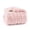 Pink, variant on U by Bedsure Faux Fur Throw Blanket, Double-Sided 500GSM, Warm Soft Cozy, Machine Washable, 50x60 Winter Blanket, Brown