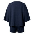 thumbnail image 3 of MAIHAN Theme Park Outfits for Women Y2k Outfits Shirt and Short Outfit Crewneck Tees Shorts Playwear Sets Plus Size Travel Outfits for Women, 3 of 5