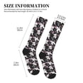 thumbnail image 2 of Picia Cute Poodle Dog Printed Sports Compression Socks - 15-20mmHg Graduated Compression, High-Performance Soft and Breathable Socks for Men and Women, 2 of 5