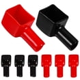 thumbnail image 1 of FRCOLOR battery terminal caps 6pcs Battery Terminal Protector Negative Positive Battery Cover Terminal Shim,1.73"X0.79"X0.51", 1 of 5
