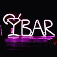 thumbnail image 1 of Letrero de Barra LED, Luz de , USB/barra de Batería, de Publicidad Iluminadas, Letrero de Pantalla Eléctrica para Decoración de Púrpura Colco bar lámpara de neón, 1 of 8