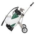 thumbnail image 3 of Juego de bolígrafos de golf de escritorio, 3 bolígrafos y mini bolsa, bolsa de sujeción para bolígrafos de golf de aleación de zinc, color verde y blanco, 3 of 5