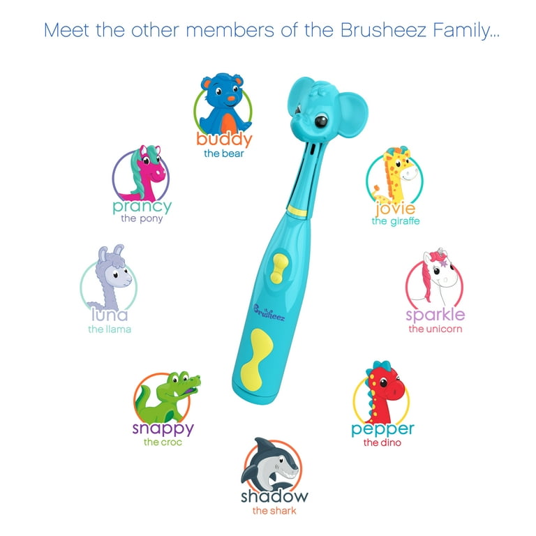Brusheez® Kids' Electric Toothbrush Set - Luna the Llama
