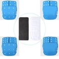 thumbnail image 2 of Women Men Reusable Strong Absorbent Diaper Liner for MultiLayer Leak Proof Washable Design Incontinences Pad Gift, 2 of 8