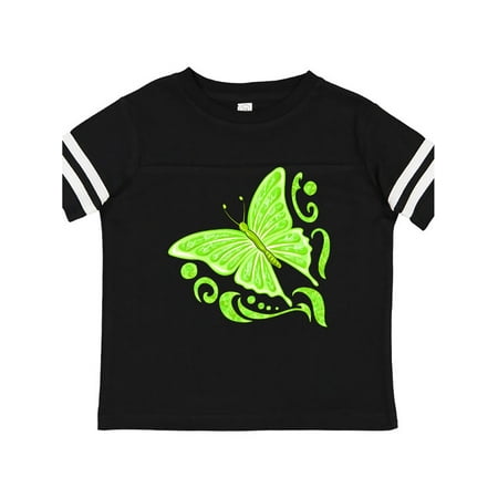 

Inktastic Lime butterfly Gift Toddler Boy or Toddler Girl T-Shirt