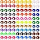 thumbnail image 2 of ONEST 100 piezas de juguetes de gusanos mágicos, juguetes de gusanos peludos y retorcidos, recuerdos de fiesta de carnaval, 25 colores, 2 of 3