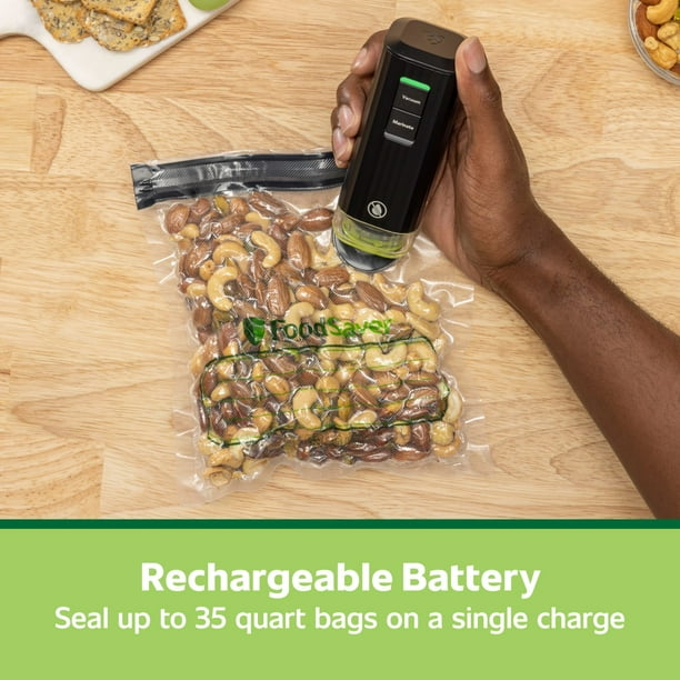 FoodSaver Handheld+ 2-in-1 Vacuum Sealing System, Handheld and