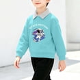 thumbnail image 2 of Falkdiz Long Sleeve Shirts for Boys Comfy Polo Pullover Outdoor Casual Stylish Boys Tshirts Graphic,Sky Blue,Size: 9-10, 2 of 8