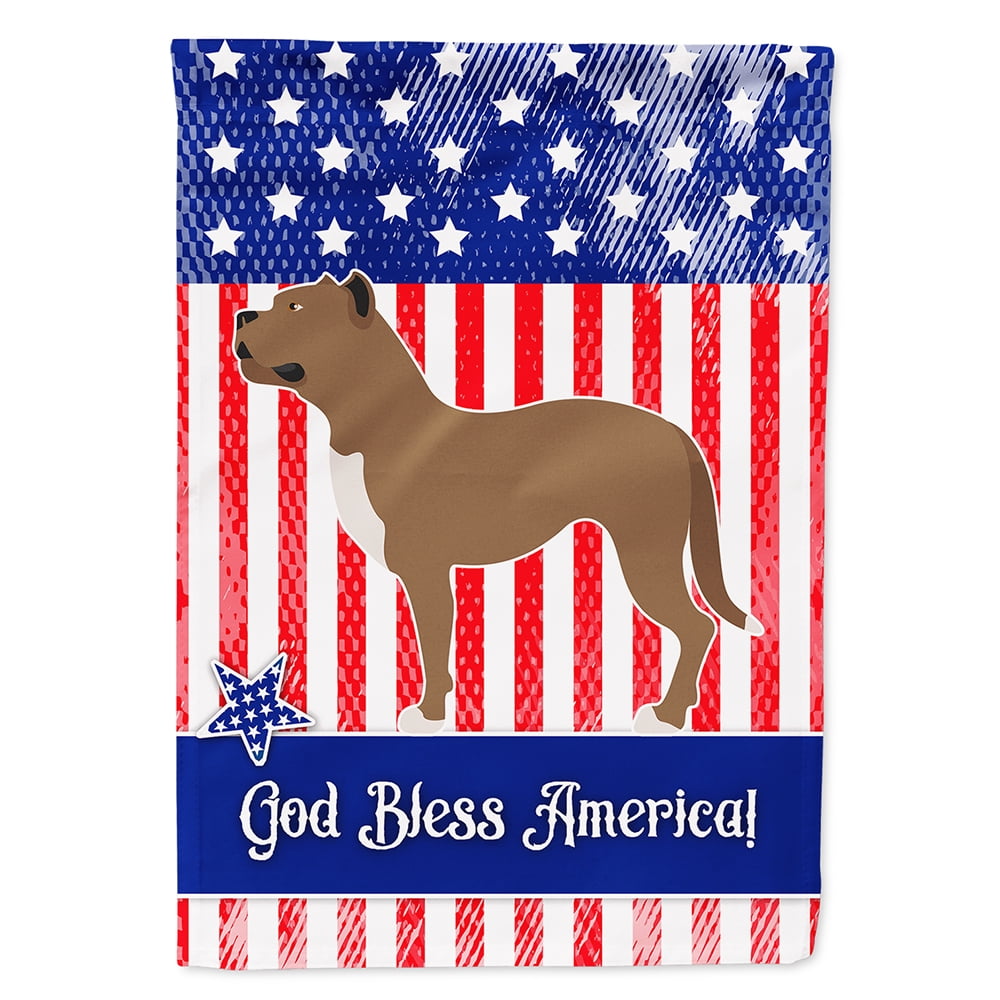 Caroline's Treasures CK6689CHF Sarplaninac Dog American Flag