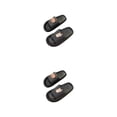 thumbnail image 4 of Qarigey Pantuflas de fondo y grueso, cómodas y elegantes, con plataforma interior y exterior, puntera abierta, ligeras, para mujer Type8 NO8, 4 of 6