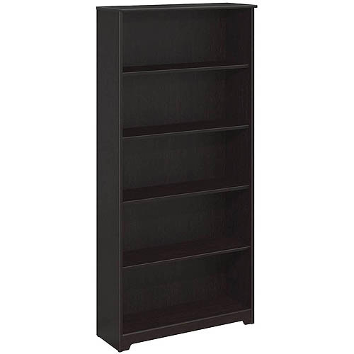 Bush Furniture Cabot 5-Shelf Bookcase, Multiple Colors