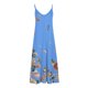 thumbnail image 3 of Puntoco Vestidos Mujer Verano Moda Mujer Verano Casual Estampado V-Cuello Camis Sin Mangas Chaleco Vestido Largo, 3 of 4