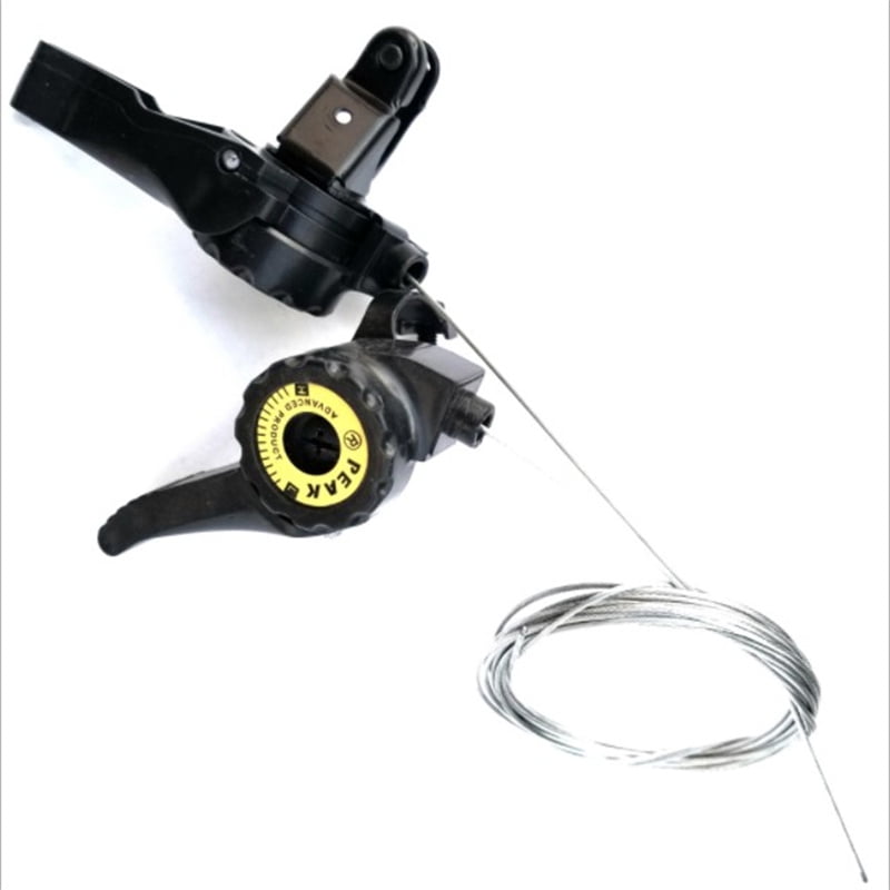 1 Pair 12/21 Speed Bike Thumb Shifter with Inner Cable Bikes Thumb Gear