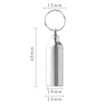 thumbnail image 2 of Canister Sealed Bottle, Sturdy Storage Container Keychain Holder Practical Case Box for Outdoor Activities Camping Backpacking Fishing, 2 of 8
