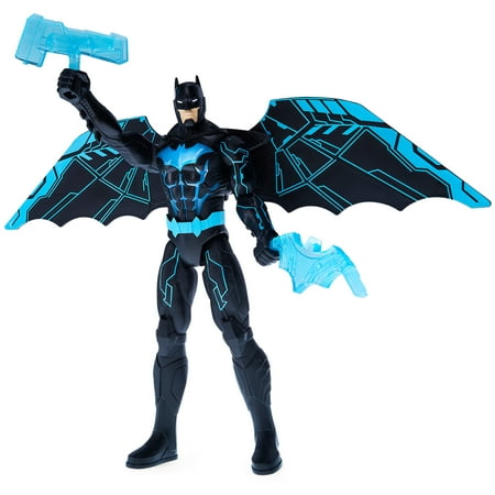 DC Comics Batman 12-Inch Rapid Change Utility Belt Batman Deluxe Action Figure with Lights and Sounds