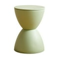 thumbnail image 3 of Taburete redondo Cambio de calzado Decoración de taburetes de calzado asiento múltiple Pequeño Fuera otomana para apartamento en casa de guardería Verde, 3 of 9