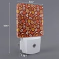 thumbnail image 2 of Sikiie Autumn Warm Tone Maple Leaf Led Night Light, Warm White,Cool White Lights for Bathroom,Hallway,Bedroom, Kids Room-UK, 2 of 7