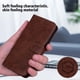 thumbnail image 4 of For iPhone 16 Plus Case Solid Color Leather Folding Stand Wallet Leather Phone Cover - Champagne, 4 of 5