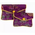 thumbnail image 6 of HOOUN 10pcs Jewelry Storage Bags Silk Chinese Tradition Pouch Purse Jewels Organizer-Blue-S, 6 of 9