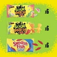 thumbnail image 3 of SOUR PATCH KIDS and SWEDISH FISH Mini Soft & Chewy Gummy Candy Variety Pack, Bulk Candy, 18 Bags, 3 of 16