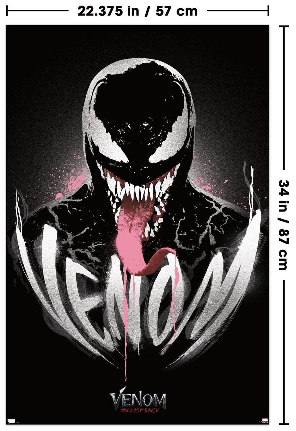 Marvel Venom: The Last Dance - Venom Wall Poster, 22.375" x 34"