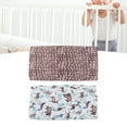 thumbnail image 4 of Bassinet Pad Sheets, 2Pcs Bassinet Mattress Sheets Comfortable Elastic  For Bassinet Mattresses For Hourglass, 4 of 8