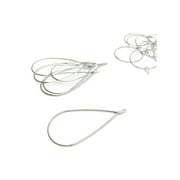 Blue Moon Beads Silver Metal Hoop Earrings for DIY Jewelry Making, 38 Piece-Unisex, Adult