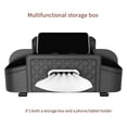 thumbnail image 4 of Car Seat Back Storage Box Multifunctional Auto Tissue Universal Backseat Water Cup Holder Hanging Organizer Orange, 4 of 5