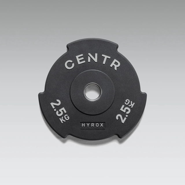 HYROX Official Competition Edge Bumper Plate 2.5 kg Olympic IWF Standard