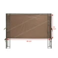 thumbnail image 3 of Apex Garden 8 FT. Gazebo Privacy Curtain Side Wall Panel (1-Sided Panel Only), 3 of 6