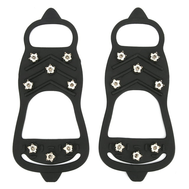 Clavos antideslizantes para zapatos NikouMX 1 par de clavos de nieve 8 dientes