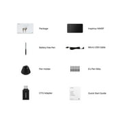 Huion H640P 6.3 x 3.9 inch Graphics Drawing Tablet, 8192 Pressure Sensitivity, 6 Press Keys, Black, Work with Mac, PC & Mobile