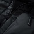 thumbnail image 1 of Gibobby Chamarra casual hombre chamarra de espuma grande, ajuste de burbujas gruesas, con capucha, para invierno, informal, para hombre(Negro,XG), 1 of 5