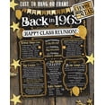 thumbnail image 5 of 60th High School Reunion (Sixty) Decoration in Gold - Remembering The Year - Class of 1965-11x14 Unframed Poster - Perfect Party Decor and Gift, 5 of 8