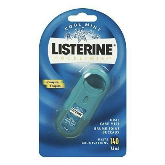 Listerine Pocket Mist Cool Mint 7.7 ml (Pack of 3)