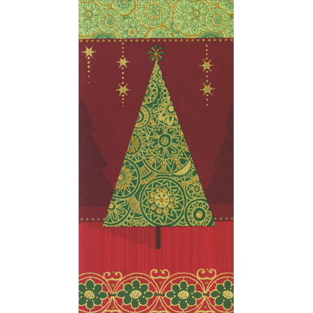 Image Arts Foil Christmas Tree Christmas Card