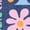 HEATHER NAVY, variant on Instant Message - Sun Salt Sand Icons - Youth Girls Fitted Short Sleeve T-Shirt