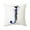 A408 J 18x18"!, variant on Throw Pillow Covers Alphabet Decorative Pillow Letter Flowers Cushion Covers, Square Pillow Protectors For Sofa Couch Bedroom Car Chair Home Pillow Case, 18 X 18 Inch Home Decor
