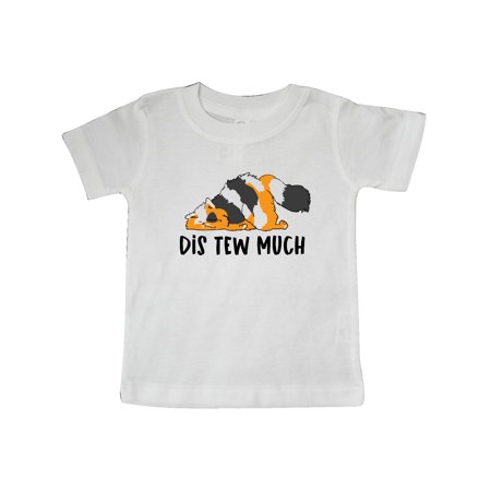 

Inktastic Napping Dis Tew Much Calico Fat Cat Gift Baby Boy or Baby Girl T-Shirt