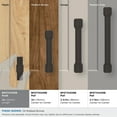 thumbnail image 3 of Amerock Faraday 2 inch (51mm) Length Oil-Rubbed Bronze Cabinet Knob, 3 of 6