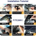 thumbnail image 2 of Fitcamx 4K Dash Cam for Toyota RAV4 2017-2018 (4th Gen/XA40), OEM Look WiFi, Night Vision, Loop Recording, G-Sensor, 64GB, 2 of 6
