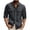 Gray, variant on Mens Waffle Button Down Shirts Jackets Casual Half Sleeve Shacket Lightweight Overshirts with Pockets Khaki