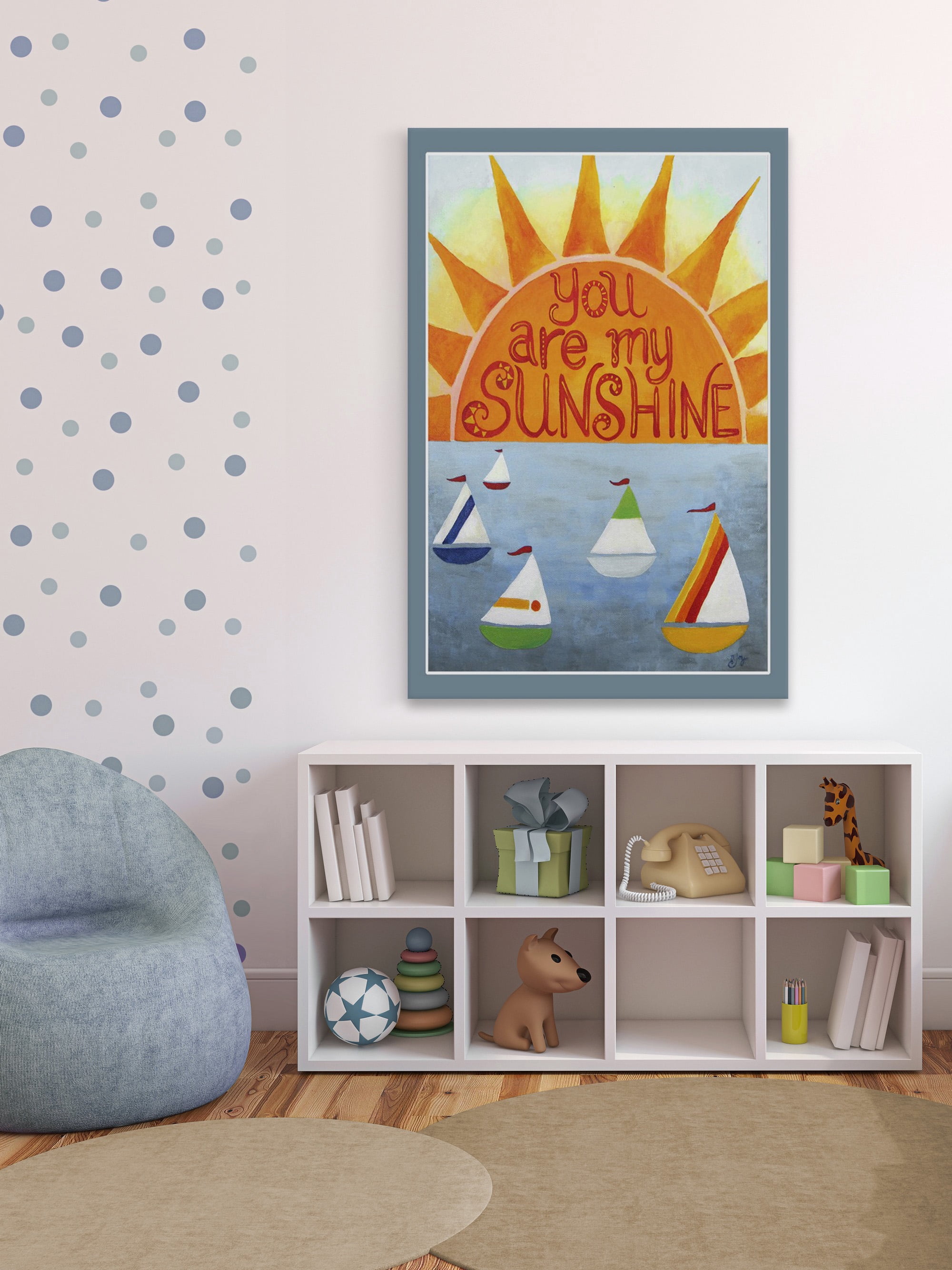 Marmont Hill Sunshine Sailboats II by Nicola Joyner Canvas Wall Art