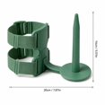 thumbnail image 3 of Portable Arm Yarn Holder, Wearable Rotating Yarn Spinner, Adjustable Double Strap Plastic Stand for Crocheting and Knitting, 1 Pc, 3 of 5