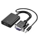 thumbnail image 1 of VGA to HDMI Adapter with Audio, VGA to HDMI Converter for TV/Monitor, 1080p Video Output, PC to HDMI Display, Compatible with VGA Devices, 1 of 5
