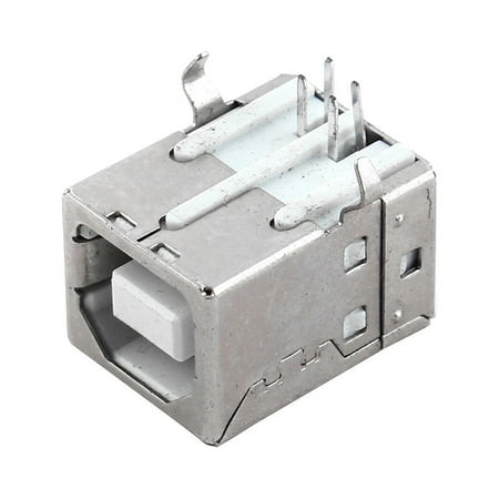Unique Bargains USB Type B Right Angle 4 Pins Female Connector PCB Jack price history on PriceWatchPro