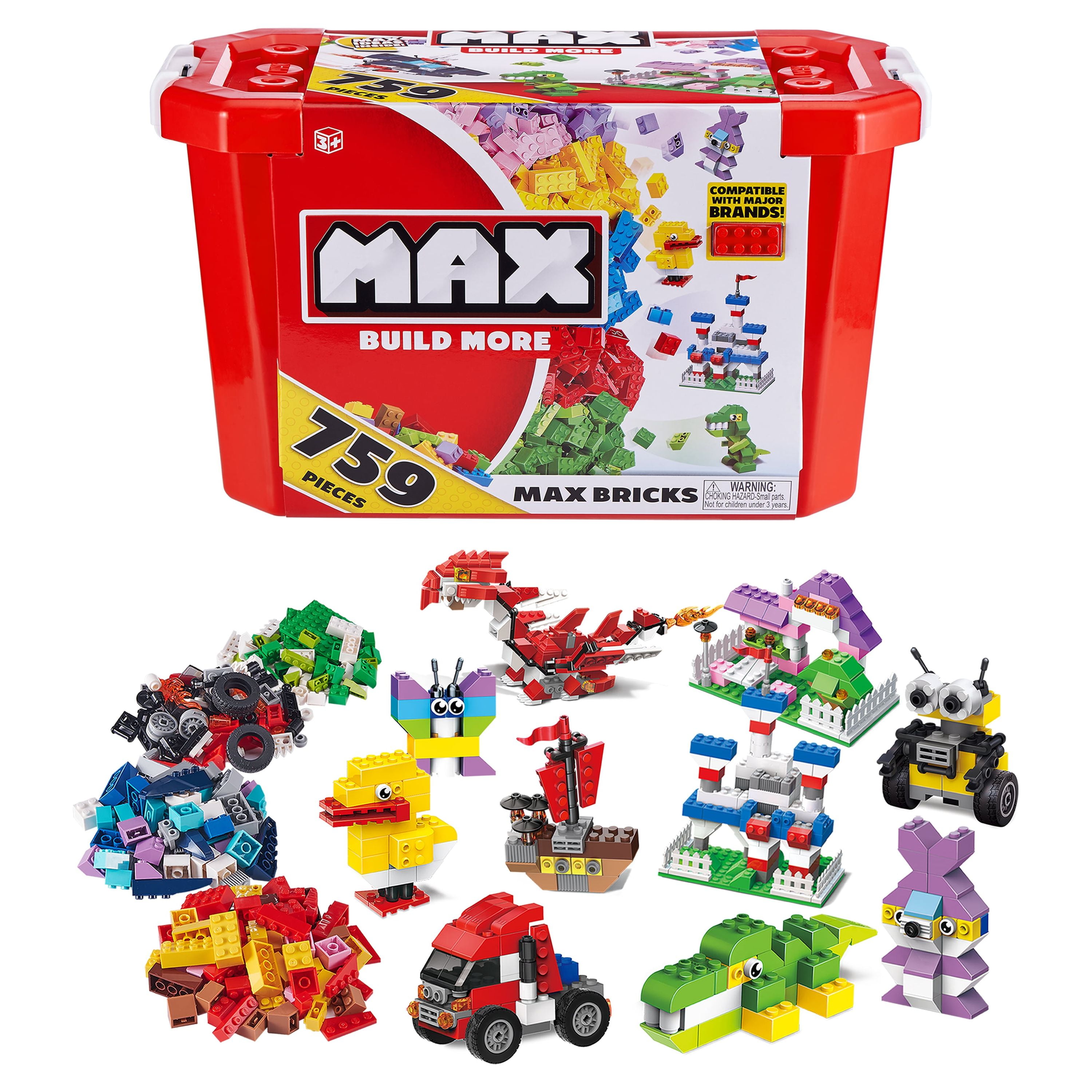 XDR 1000PCS Bulk Building Blocks Compatible with Legos Ideal Gift for Kids Walmart