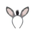 thumbnail image 1 of KAKOWELY Diadema con orejas de burro para cosplay, accesorios para disfraces de animales, tocados de animales de dibujos animados para mujer., 1 of 4