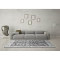 thumbnail image 3 of Ahgly Company Indoor Round Oriental Gray Traditional Area Rugs, 7' Round, 3 of 4